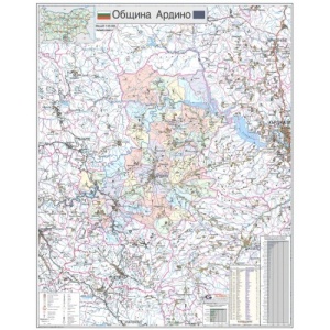 Карта на община Ардино