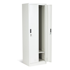 Метален шкаф Carmen CR-1242-2 L - сив - Img 3