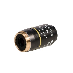 Обектив 10PL60V Plan 10х/0,25 ∞/1,2 H 60 mm за светло поле - Img 4