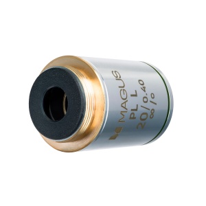Обектив 20PLL 20х/0,40 Plan L WD 8,80 mm за металургичен микроскоп - Img 4