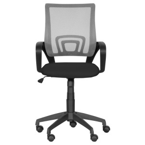Работен офис стол Carmen 7050 - сив - черен - Img 2