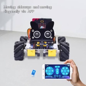 Робот-кола с Mecanum колела с Microbit - Img 2