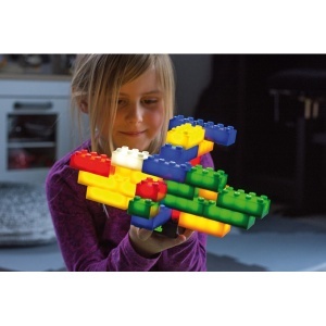 Светещи строителни тухлички, Light STAX Junior Pro – 180 части - Img 3