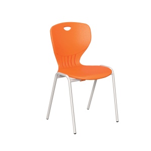 Ученически стол Maxima A, мандарина, от V до VIII клас, 43 х 45 х 43 cm, RFG. - Img 2