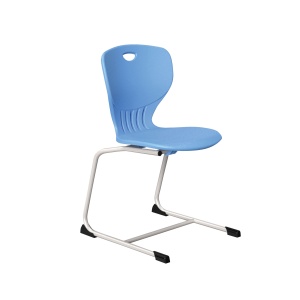 Ученически стол Maxima C, небесносин, от V до VIII клас, 43 х 45 х 43 cm, RFG. - Img 4