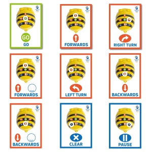 BeeBot – A6 Sequence Cards (английско издание)