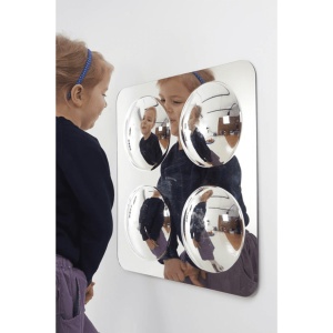 MirrorPlay 4D – Акрилен огледален панел с 4 купола, 49 см - Img 6