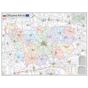 Карта на община Айтос