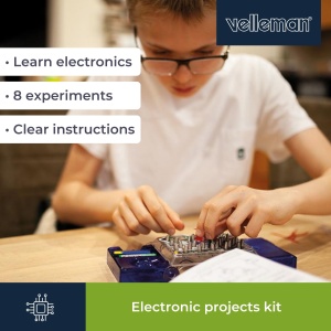 Комплект за електронни експерименти – 8 проекта с LED и музика - Img 5