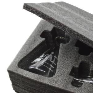 Комплект 3 градуирани ерленмайерови колби с пяна – 50/100/250 ml - Img 5