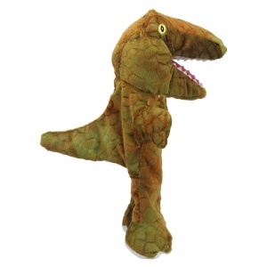 Кукла за куклен театър, Динозавър T-rex с цяло тяло, 6213, ЕКО серия - Img 3