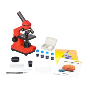 Микроскоп Rainbow 2L PLUS – биологичен, монокулярен, 64–640x - Img 4