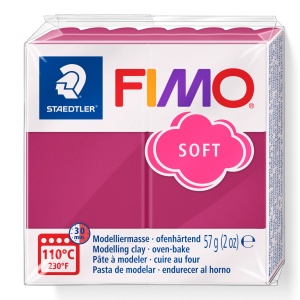 Полимерна глина Staedtler Fimo Soft, 57 g,мерлоT23 - Img 1
