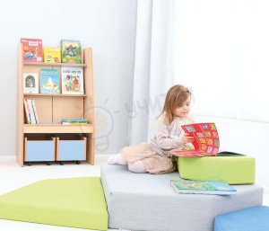 Стойка за книги Flexi - светло синя - Img 5