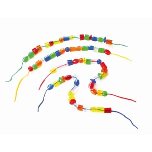 CrystalBeads – прозрачни акрилни мъниста за нанизване (360 бр.)
