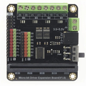 micro:Driver Motion Hub – Разширителна платка за двигатели и серво мотори за micro:bit и UNIHIKER - Img 6