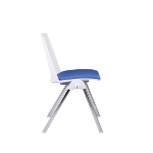 Sweet Chrome White, син, 4 броя в комплект, RFG Посетителски стол - Img 3