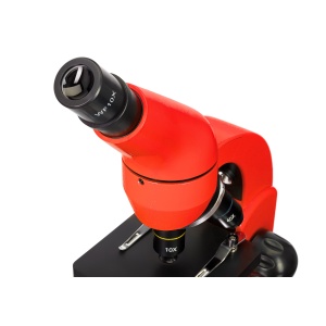 Биологичен микроскоп Rainbow 50L – монокулярен, 40–800x - Img 11