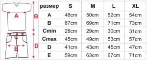 Екип за футбол / волейбол / хандбал, Комплект фланелка с шорти, Червен с черен - Img 2
