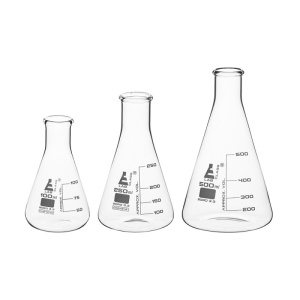 Комплект 3 ерленмайерови колби с пяна – 100/250/500 ml - Img 3