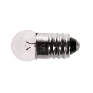 Лампи прозрачни (6.0V/0.1A), 10 бр