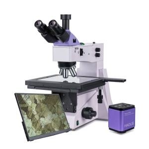 Металургичен цифров микроскоп Metal D650 LCD с монитор