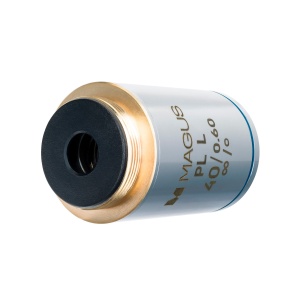 Обектив 40PLL 40х/0,60 Plan L WD 3,98 mm за металургичен микроскоп - Img 4