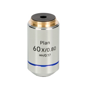 Планахроматичен обектив 60PL Plan 60х/0,80 ∞/0,17