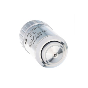 Планахроматичен обектив MP100 OIL 100x/1,25 ∞/0,17 с маслена имерсия - Img 3