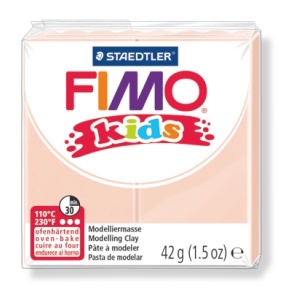 Полимерна глина Staedtler Fimo Kids,42g, телес. 43 - Img 1