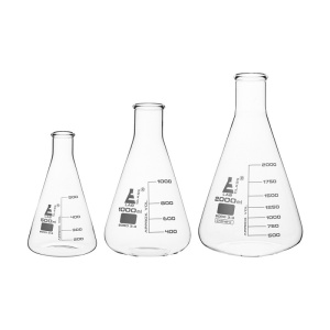 EduLab Borosilicate Pro Set 500–2000 ml – Комплект 3 ерленмайерови колби с пяна - Img 4