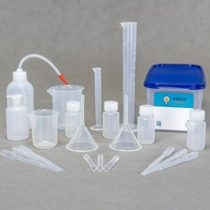 EduLab Plastic Set 20 – Универсален комплект пластмасови лабораторни инструменти