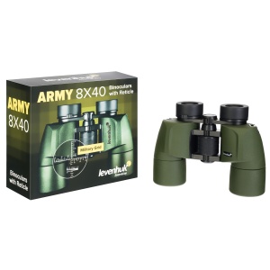 Бинокъл с решетка Army 8x40 - Img 6