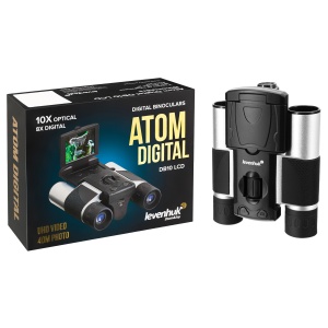Бинокъл Atom Digital DB10 LCD с вграден екран и видеорекордер - Img 3