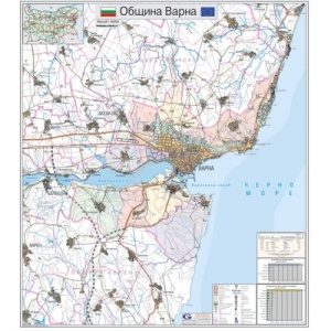 Карта на община Варна