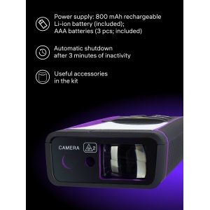 Лазерен измерител PRO LR100 с цифров визьор и камера - Img 10