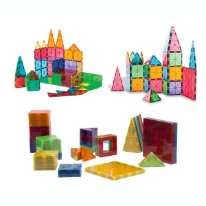 Магнитни строителни плочки Magtiles 100 бр - Img 2