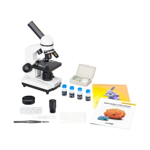 Микроскоп Rainbow 2L – монокулярен, 40–400x, биологичен - Img 4