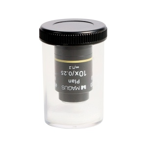 Обектив 10PL60V Plan 10х/0,25 ∞/1,2 H 60 mm за светло поле - Img 5