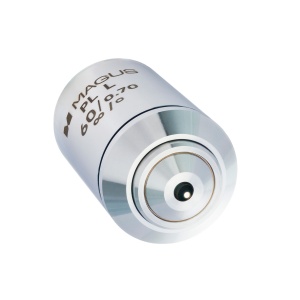Обектив 60PLL 60х/0,70 Plan L WD 2,08 mm – планахроматичен, металургичен - Img 3