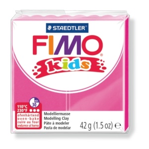 Полимерна глина Staedtler Fimo Kids,42g, розов 220 - Img 1