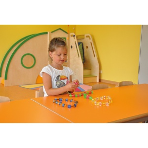 Цветни прозрачни мъниста 70 бр - Img 3