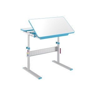 Ergo Kids Бюро с регулируема височина, детско, синьо, 800 х 660 х 540-760 mm, RFG - Img 2
