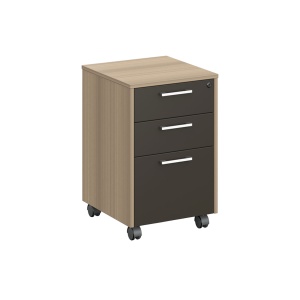 Milano RFG Контейнер, 400 х 420 х 620 mm, светъл дъб и сиво