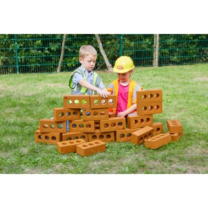 Гигантски строителни блокчета Play Foam House 30 части - Img 2