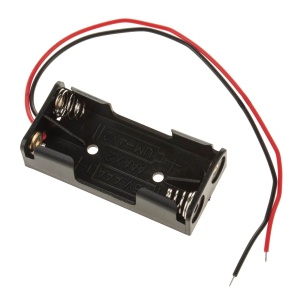 Държач за батерии, 2 x Micro UM4 (AAA) с кабел