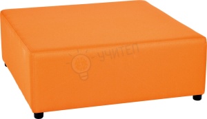 Квадратна седалка Bloco Mini оранжев - Img 1