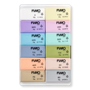К-т глина Staedtler Fimo Soft, 12цв. х 25g, Pastel - Img 2