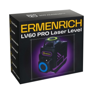 Лазерен нивелир PRO LV60 – 12 линии 3D, зелен лазер - Img 10