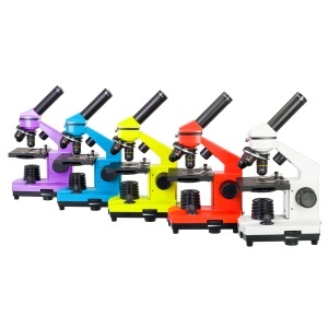 Микроскоп Rainbow 2L PLUS – биологичен, монокулярен, 64–640x - Img 3